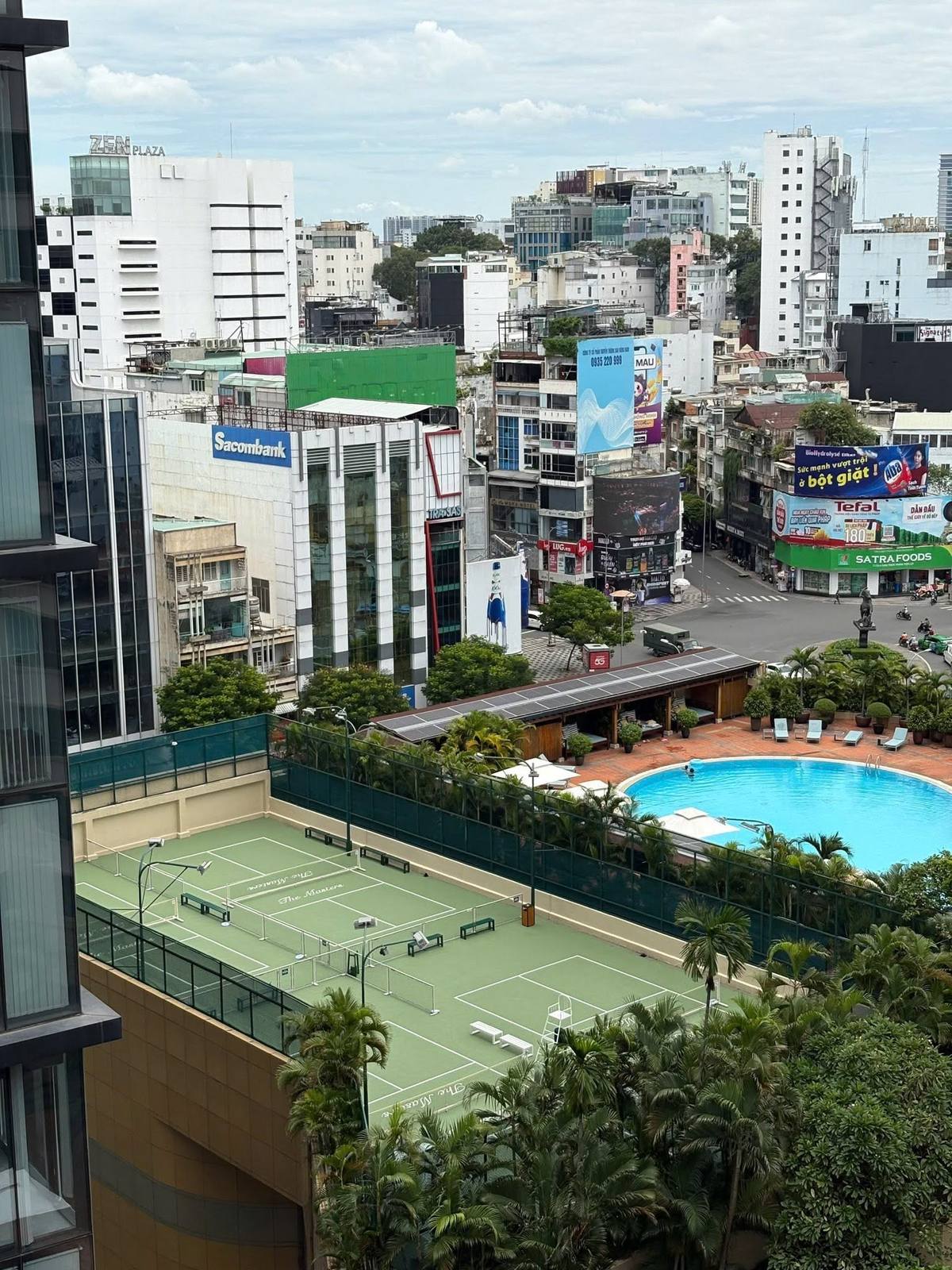 Court One Club pickleball courts at New World Saigon Hotel in District 1, Ho Chi Minh City
