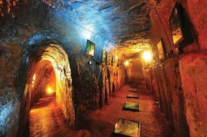 Inside the Vinh Moc tunnels in the former DMZ north of Hue