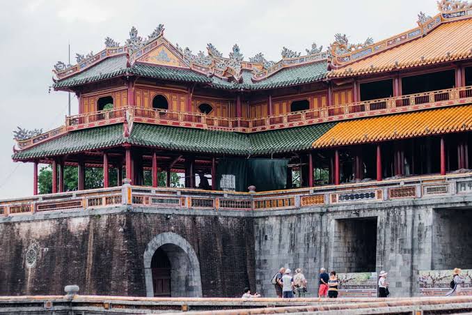 Ngo Mon gate of the Imperial City in Hue